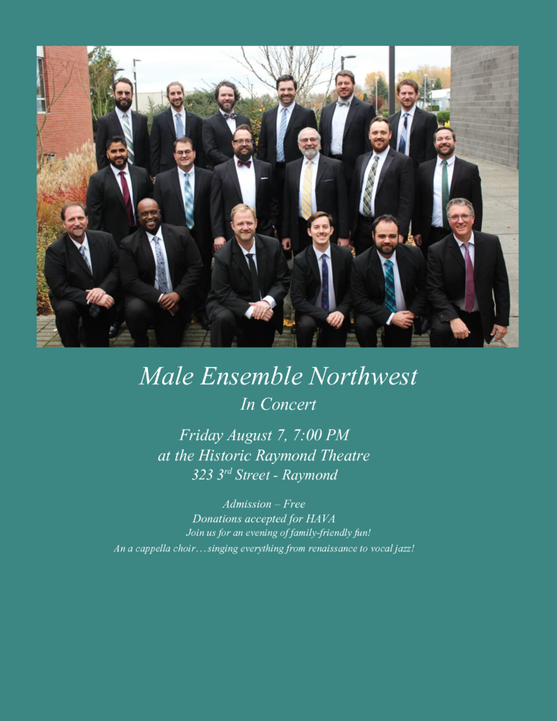 Male Ensemble Northwest flyer